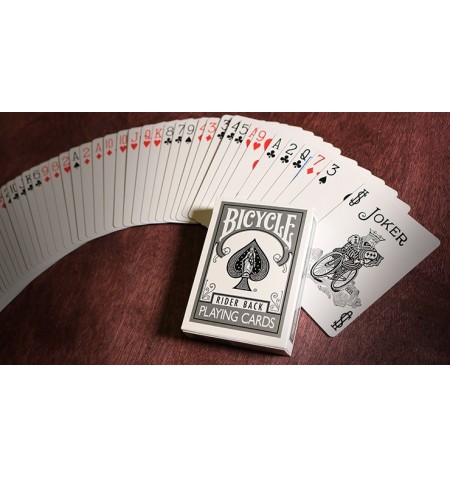 Bicycle Silver playing cards