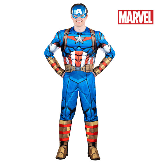 Costume Capitan America Deluxe