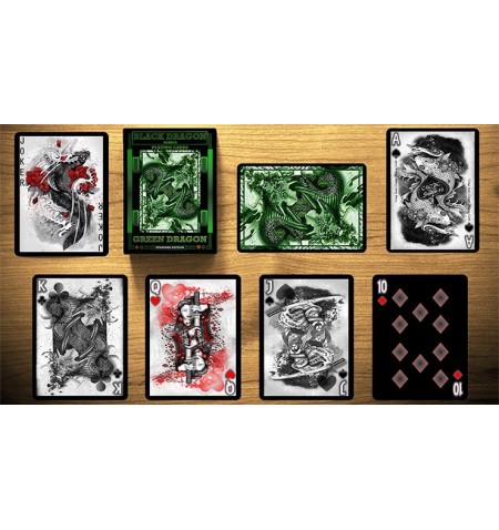 Green Dragon Playing Cards...
